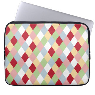 Housse Pour Ordinateur Portable Origami Christmas - Harlequin Geometric