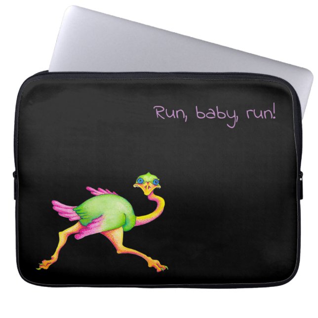 Housse Pour Ordinateur Portable Ostrich rare (Devant)