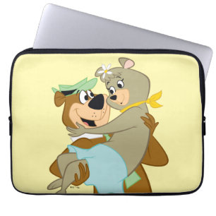 Housse Pour Ordinateur Portable Ours de Yogi portant un ours de Cindy