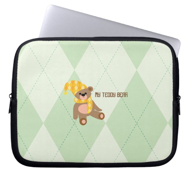 Housse Pour Ordinateur Portable Ours en peluche (Devant)