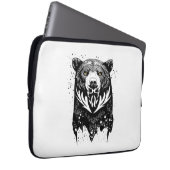 Housse Pour Ordinateur Portable Ours Grizzly Wild Animal Nature Illustration Art (Devant droit)