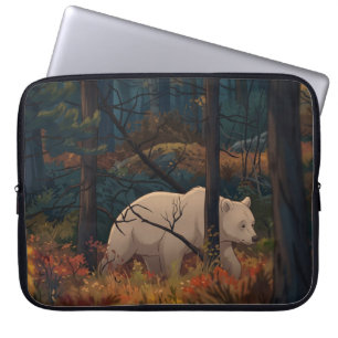 HOUSSE POUR ORDINATEUR PORTABLE OURS MAJESTUEUX