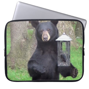 Housse Pour Ordinateur Portable Ours noir