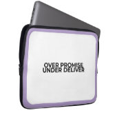 Housse Pour Ordinateur Portable Over Promise Under Deliver Professional (Devant droit)