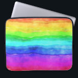Housse Pour Ordinateur Portable Painted Rainbow<br><div class="desc">This design features a child-like painting of a rainbow in various bright colors. Je veux dire,  je veux dire,  je veux dire,  je veux dire,  c'est un smile on even the surliest face !</div>