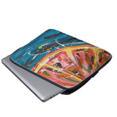 Housse Pour Ordinateur Portable Pamplemousse Art Fruit Vibrant (Devant bas)