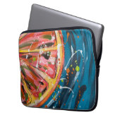 Housse Pour Ordinateur Portable Pamplemousse Art Fruit Vibrant (devant gauche)