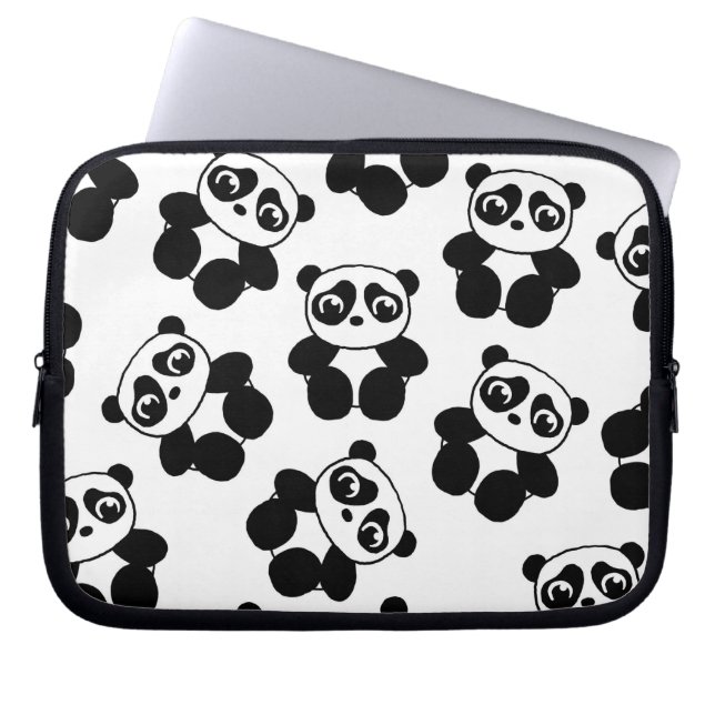 Housse Pour Ordinateur Portable Panda (Devant)