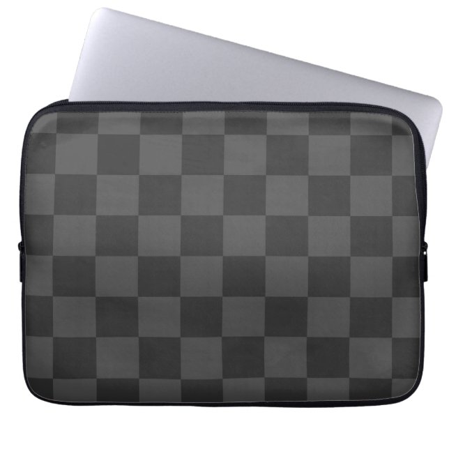 Housse Pour Ordinateur Portable Panneau de contrôle gris (Devant)