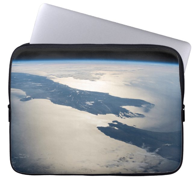 Housse Pour Ordinateur Portable Panorama depuis l'espace Highlights Cook Strait (Devant)
