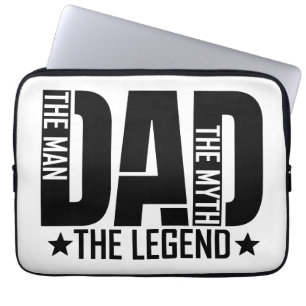 Housse Pour Ordinateur Portable Papa Homme de légende