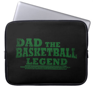 Housse Pour Ordinateur Portable papa la légende du basket