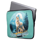 Housse Pour Ordinateur Portable Papa, mon guide (devant gauche)
