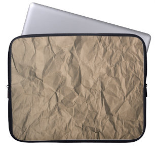 Housse Pour Ordinateur Portable Papier brut : texture recyclé