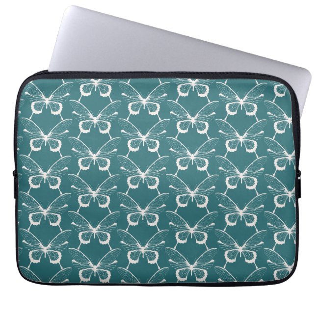 Housse pour ordinateur portable Papillon (Devant)