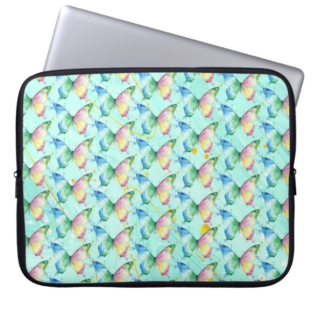 Housse Pour Ordinateur Portable Papillon (Devant)