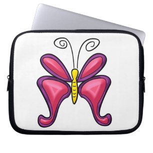 Housse Pour Ordinateur Portable Papillon