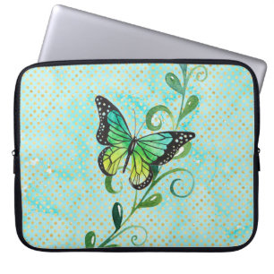 Housse Pour Ordinateur Portable Papillon et cuillère à vin