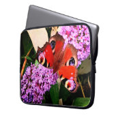 Housse Pour Ordinateur Portable Papillon rouge (devant gauche)