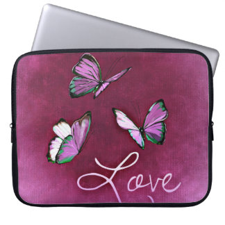 Housse Pour Ordinateur Portable Papillons