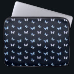 Housse Pour Ordinateur Portable Papillons de galaxie d'Imaginaire bleu<br><div class="desc">Papillons de galaxie d'Imaginaire bleu</div>
