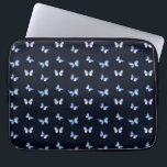 Housse Pour Ordinateur Portable Papillons de galaxie d'Imaginaire bleu<br><div class="desc">Papillons de galaxie d'Imaginaire bleu</div>