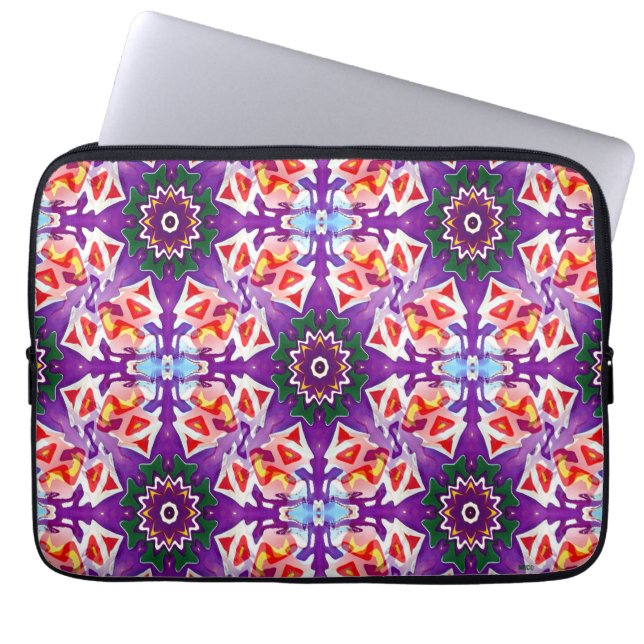 Housse Pour Ordinateur Portable Papillons&Etoiles.... (Devant)