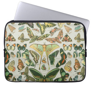 Housse Pour Ordinateur Portable Papillons Vintages papillons d'antiquités Art