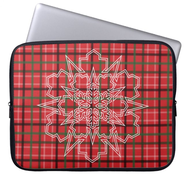 Housse Pour Ordinateur Portable Paquet de Noël (Devant)