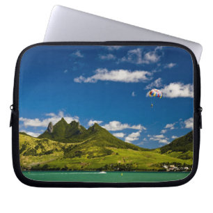 Housse Pour Ordinateur Portable Parapente dans le champ de vision du lion impressi