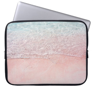 Housse Pour Ordinateur Portable Parc national de Komodo : Plage de Pink Splash