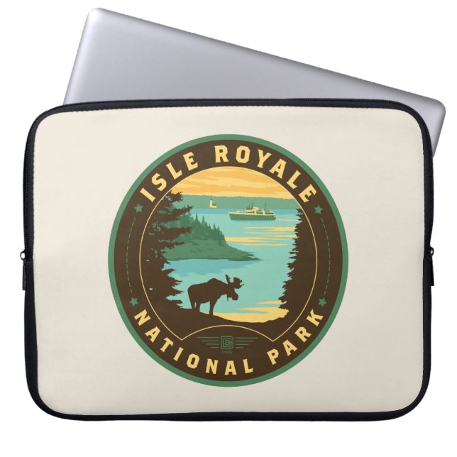 Housse Pour Ordinateur Portable Parc national de l'Isle Royale (Devant)