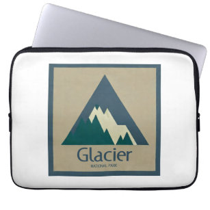 Housse Pour Ordinateur Portable Parc national des Glaciers Rustique