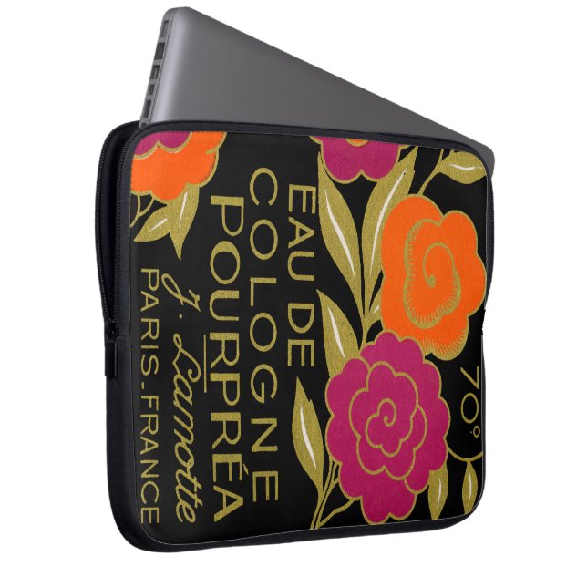 Housse Pour Ordinateur Portable Parfum Eau de Cologne 1920 (Devant droit)