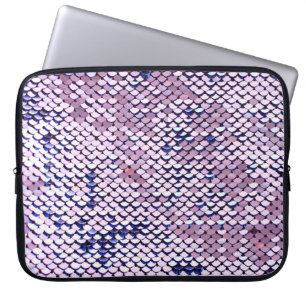 Housse Pour Ordinateur Portable Parties scintillant de paillettes vives ultraviole