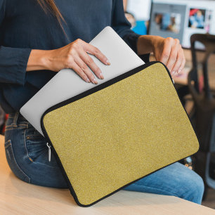 Housse Pour Ordinateur Portable Parties scintillant d'or, étincelle, Arrière - pla