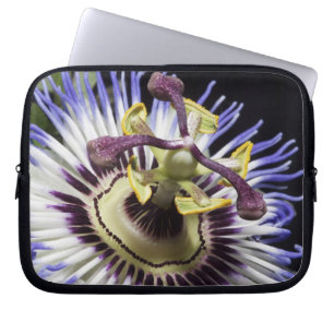 Housse Pour Ordinateur Portable Passiflore en gros plan (MR)