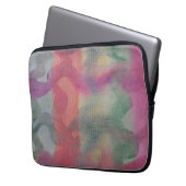 Housse Pour Ordinateur Portable Pastel Abstrait Portable (devant gauche)