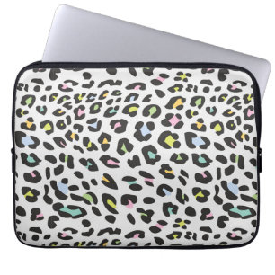 Housse Pour Ordinateur Portable Pastel Leopard Spot Motif