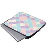 Housse Pour Ordinateur Portable Pastel Mermaid Scales Seamless Pattern (Devant bas)