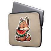 Housse Pour Ordinateur Portable Pastèque de Coyote (devant gauche)