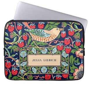 Housse Pour Ordinateur Portable Pastille pour ordinateur William Morris Strawberry