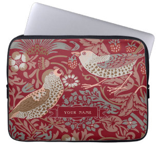 Housse Pour Ordinateur Portable Pastille pour ordinateur William Morris Strawberry