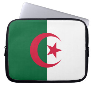 Housse Pour Ordinateur Portable Patriotic Algerian Flag