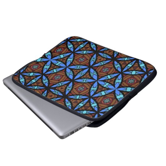 Housse Pour Ordinateur Portable Patrón Digital Dinámico (Devant bas)