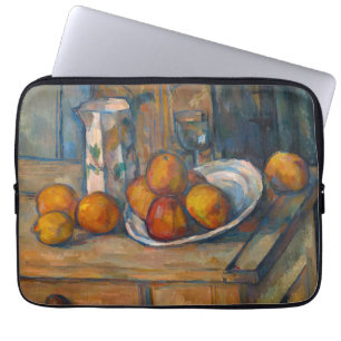 Housse Pour Ordinateur Portable Paul Cezanne - Nature morte avec pot à lait et fru