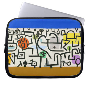 Housse Pour Ordinateur Portable Paul Klee Rich Harbour Expressionnisme Abstrait