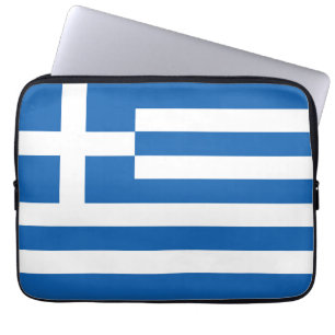 Housse Pour Ordinateur Portable pavillon de la Grèce