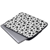 Housse Pour Ordinateur Portable Paw Prints Laptop Sleeve (Devant bas)