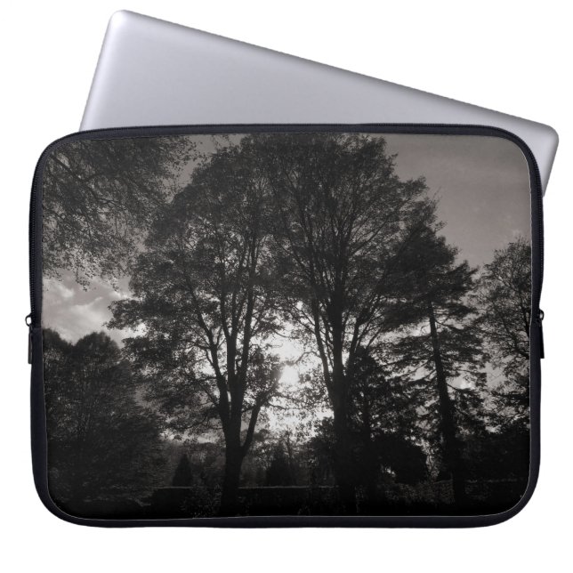 Housse Pour Ordinateur Portable Paysage d'automne Bute Park Cardiff (Devant)